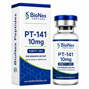 PT-141 10mg research peptide by BioNex Peptides