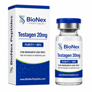 Testagen 20mg research peptide BioNex Peptides