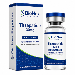 Tirzepatide 30mg research peptide BioNex Peptides